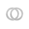 Silverette O-FEEL medical grade silicone rings