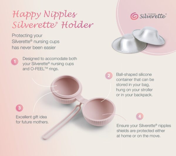 Silverette Happy Nipples Holder benefits