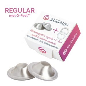 Silverette Regular met O-Feel medische siliconen ringen voor extra comfort en grip