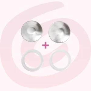 Silverette® Small + O-Feel™ siliconen ringen 11 Silverettes with O-Feel rings
