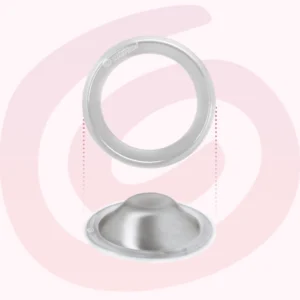 Silverette® Small + O-Feel™ siliconen ringen 13 Silverette Original with O-Feel silicon rings