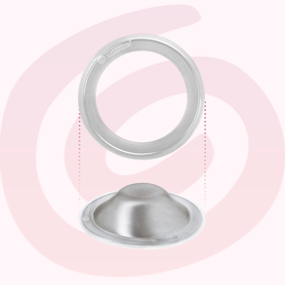 Silverette® Small + O-Feel™ siliconen ringen 6 Silverette Original with O-Feel silicon rings